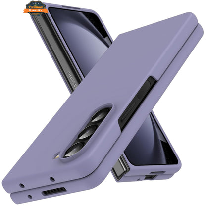 For Samsung Galaxy Z Fold 7 Hybrid Slim Premium Matte Finish TPU Rubber Anti-Slip Grip Full Protection Shockproof Case Cover