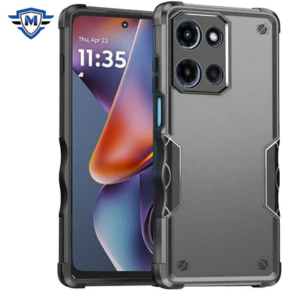 For Motorola Moto G 5G 2025 Slim Fit Back Hybrid Lightweight Shockproof 2-in-1 Hybrid Hard PC Bumper Frame Armor Protection Case Cover