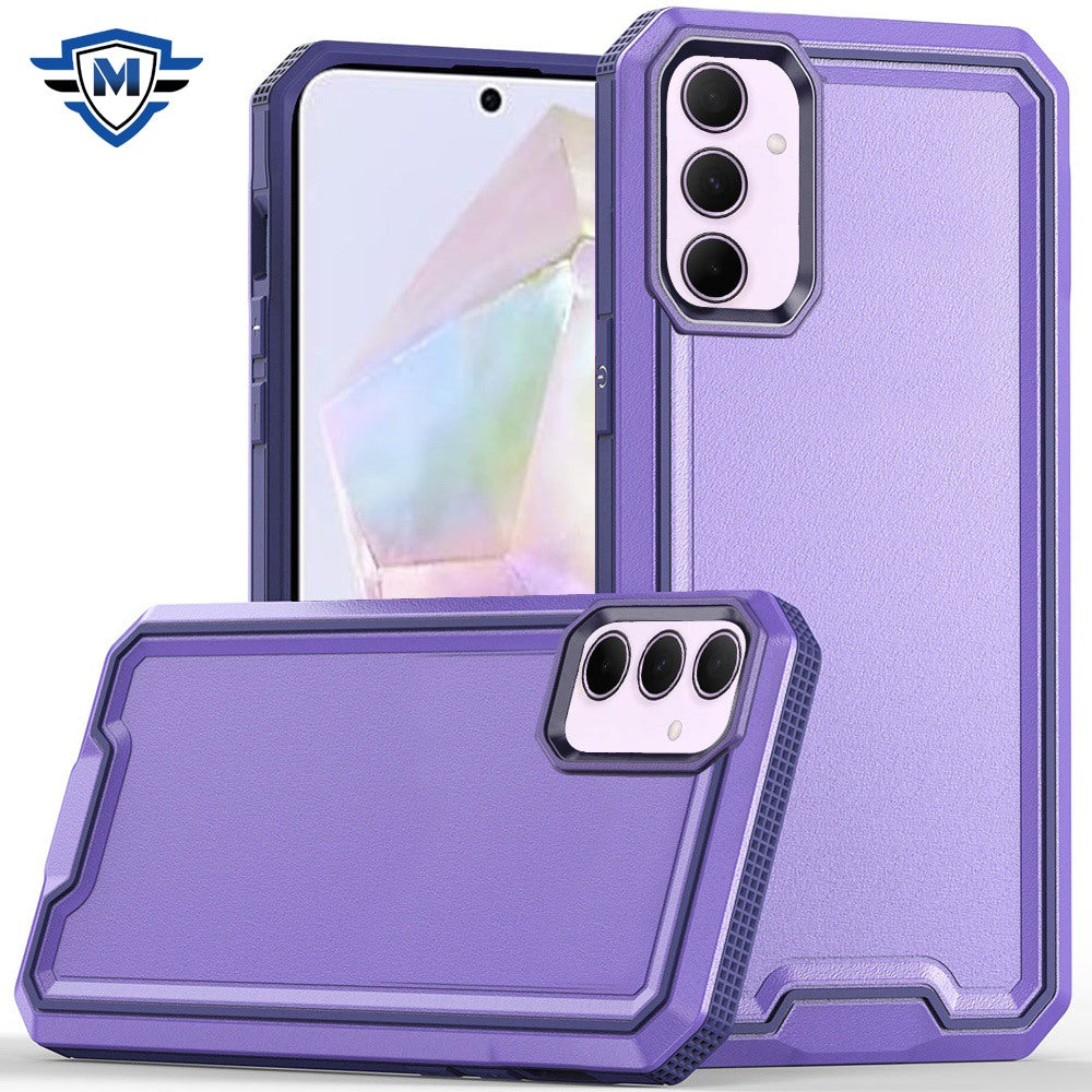For Samsung Galaxy A36 Premium Fused Hybrid Tough Strong Hard PC TPU Rubber Shockproof Drop Protection Impact Case Cover