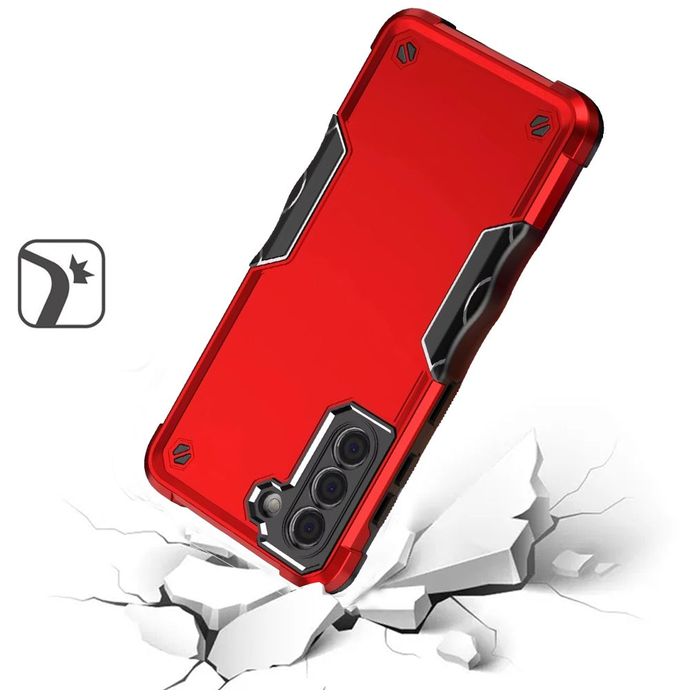 For Samsung Galaxy S22 5G Slim Tough Shockproof Hybrid Heavy Duty Dual Layer TPU Bumper Rugged Rubber Armor Case Cover