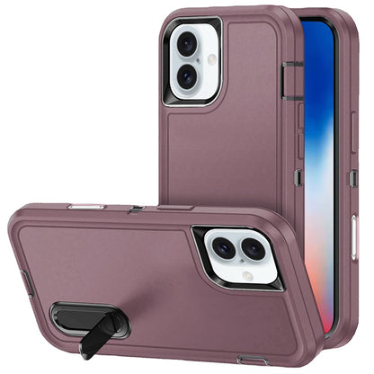 For Samsung Galaxy S26+ / S26 Plus Hybrid 3 Layers Hard 3in1 Shockproof with Kickstand Heavy Duty Hard TPU Rubber Anti-Drop Case Cover