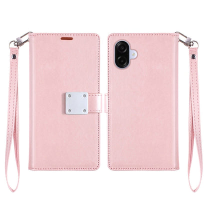 For Samsung Galaxy A07 Wallet Cases PU Leather with Credit Card /ID /Cash Holder Slot Dual Flip Book Pouch, Stand and Strap Case Cover