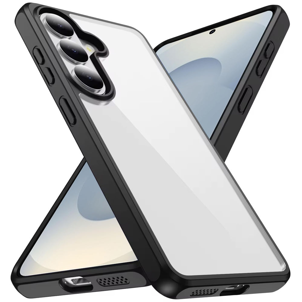 For Samsung Galaxy S26+ / S26 Plus Hybrid Transparent HQ Slim Shockproof Clear Protective Thick 2.0mm TPU Frame Case Cover