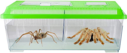 Lees Reptile Ranch Ventilated Reptile and Amphibian Rectangle Habitat with Lid [Reptile Supplies] Large - 1 count