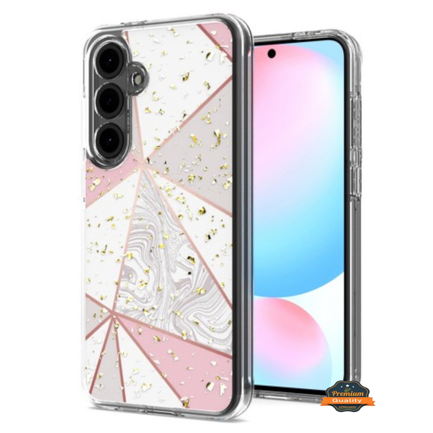 For Samsung Galaxy A36 Hybrid Fashion Stylish Trendy Picture Design Hard Back PC Shockproof TPU Slim Protective Case Cover