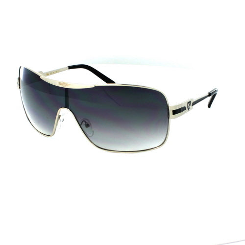 KHAN Sunglasses Shield 3728 [SUNGLASSES] Black