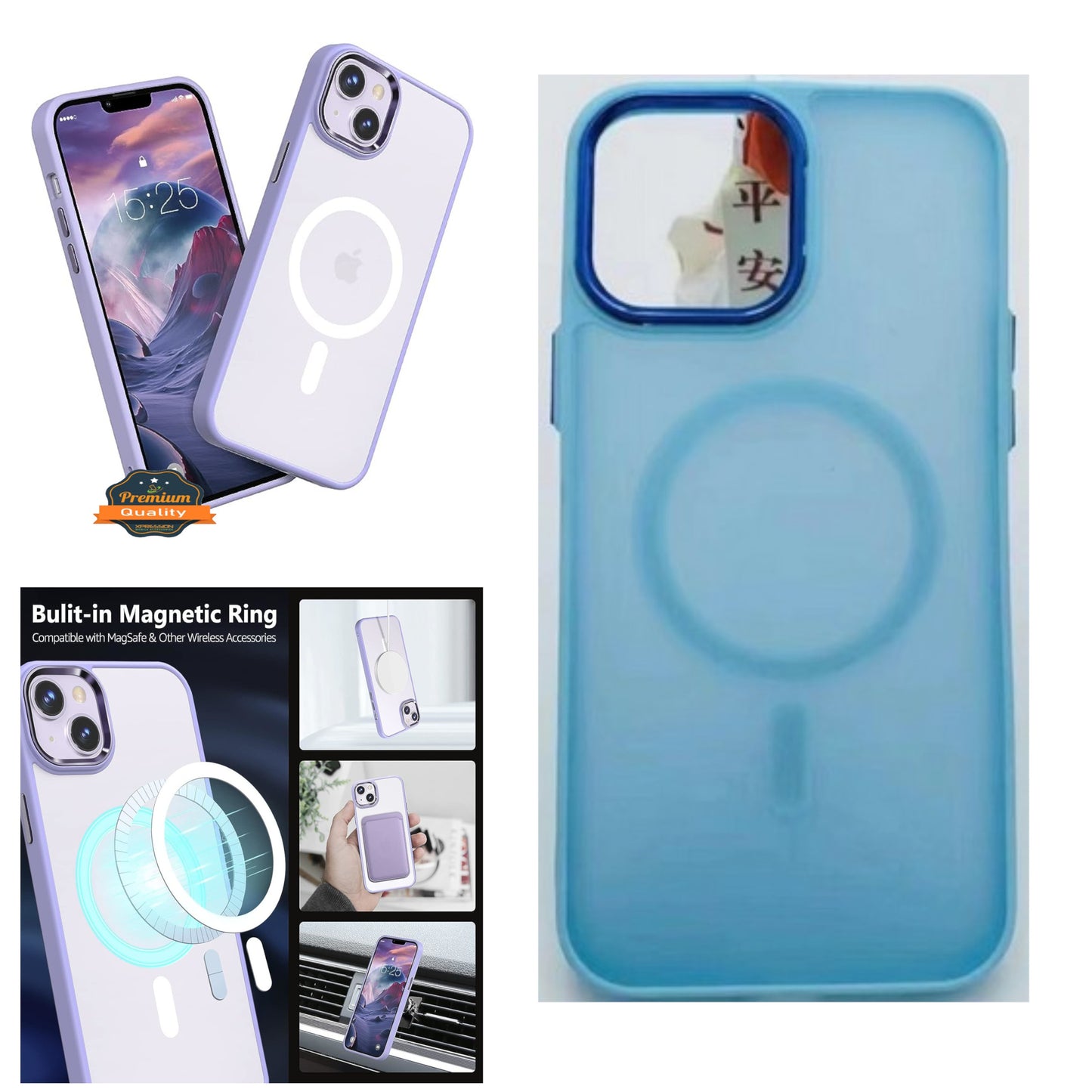 For Samsung Galaxy S26 Ultra Compatible with MagSafe Strong Magnetic Slim Translucent Matte Back TPU Shockproof Design Case Cover