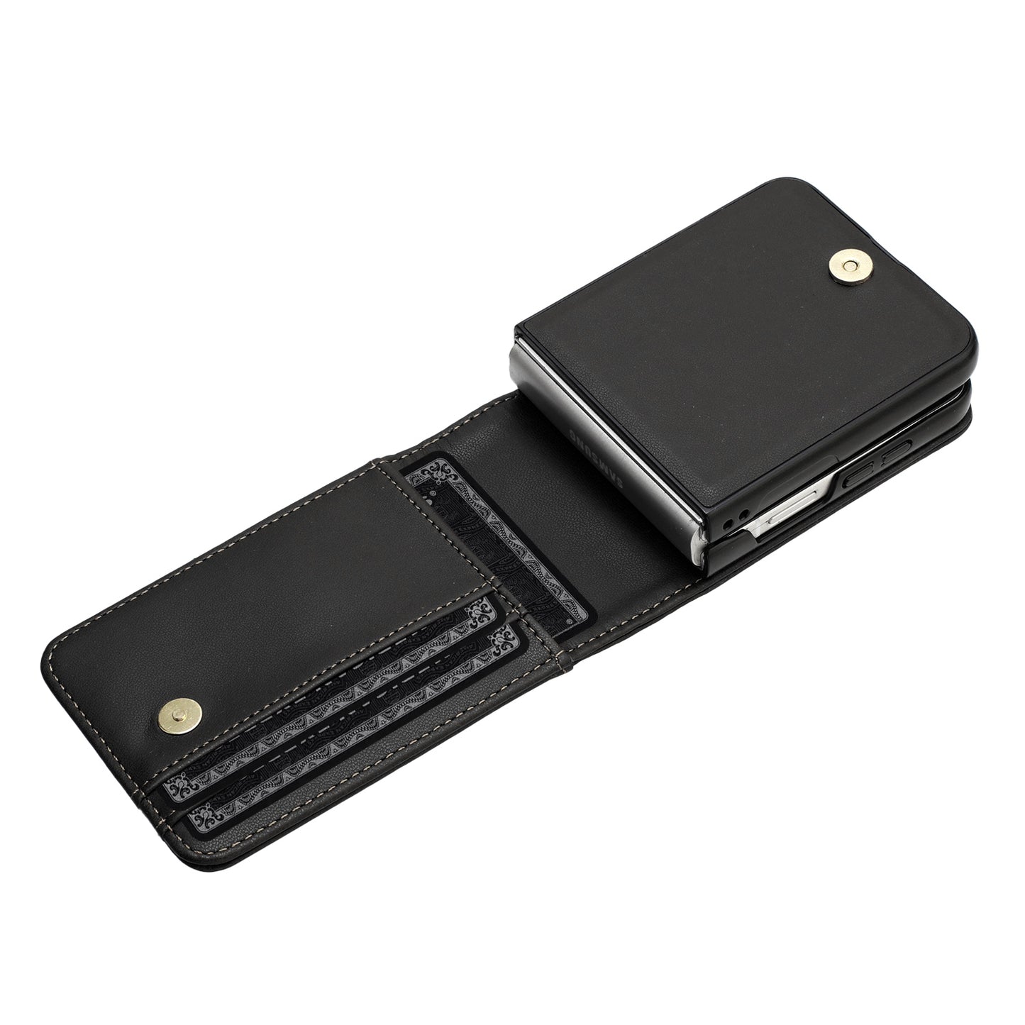 For Motorola Razr+ PLUS (2025 /2024) Wallet Case PU Leather Back Storage with Card ID Slot, Pocket Holder, Hybrid Protective Case Cover