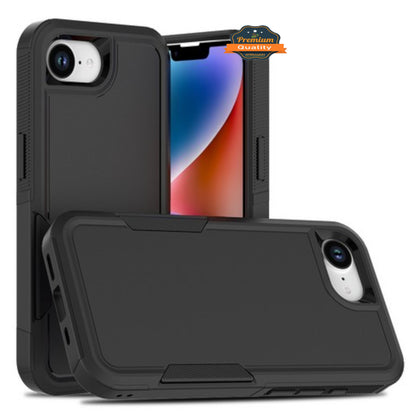 For Apple iPhone 17 AIR Rugged Heavy-Duty Dual Layer Military-Grade, Rubber TPU Defender, Hybrid Shockproof Case Cover