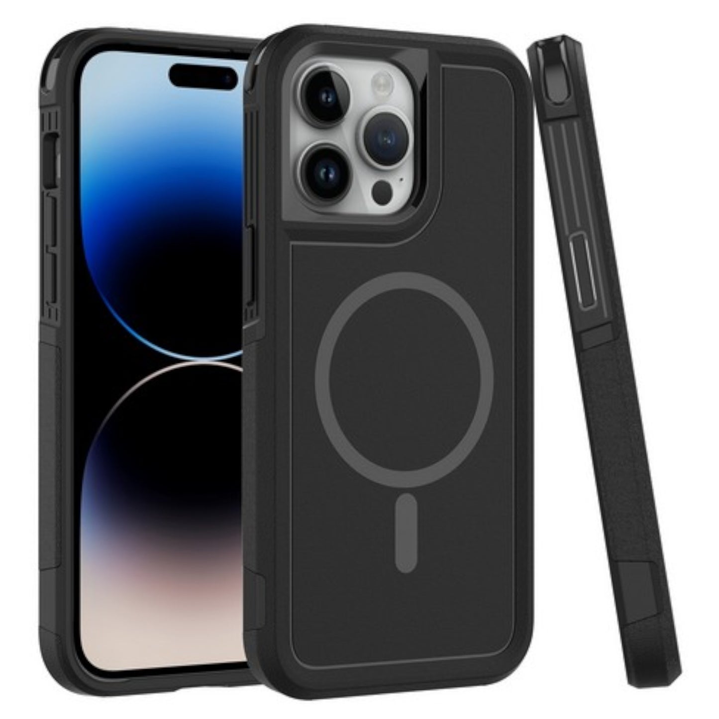 For Samsung Galaxy S25 Fan Edition /Galaxy S25 FE Heavy Duty Rugged & Dual-Layer Protection and Magnetic Circle Compatible with Magsafe Shockproof Case Cover