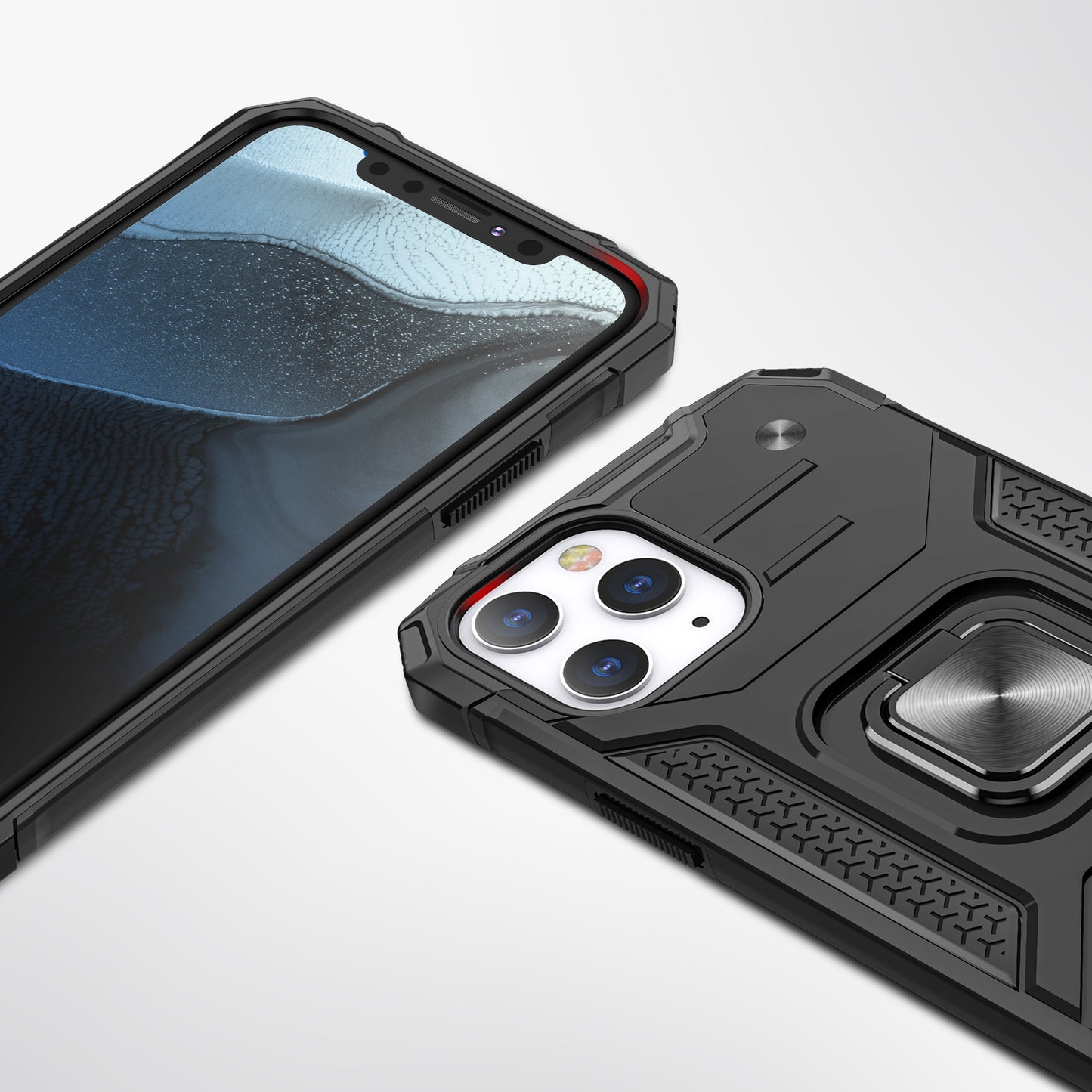 For Samsung Galaxy S26 Armor Hybrid Magnetic Stand with Ring Holder Kickstand Shockproof Heavy-Duty Durable Rugged TPU Dual Layer Case Cover