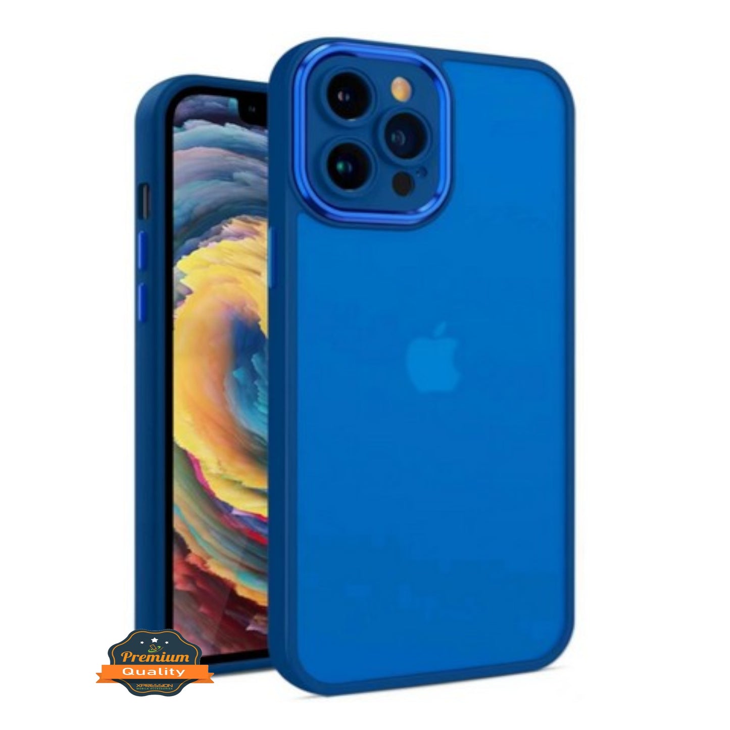 For Samsung Galaxy A16 5G Translucent Hybrid Matte Frosted Slim Fit Ultra-Thin Protective TPU Edges Bumper Frame Case Cover