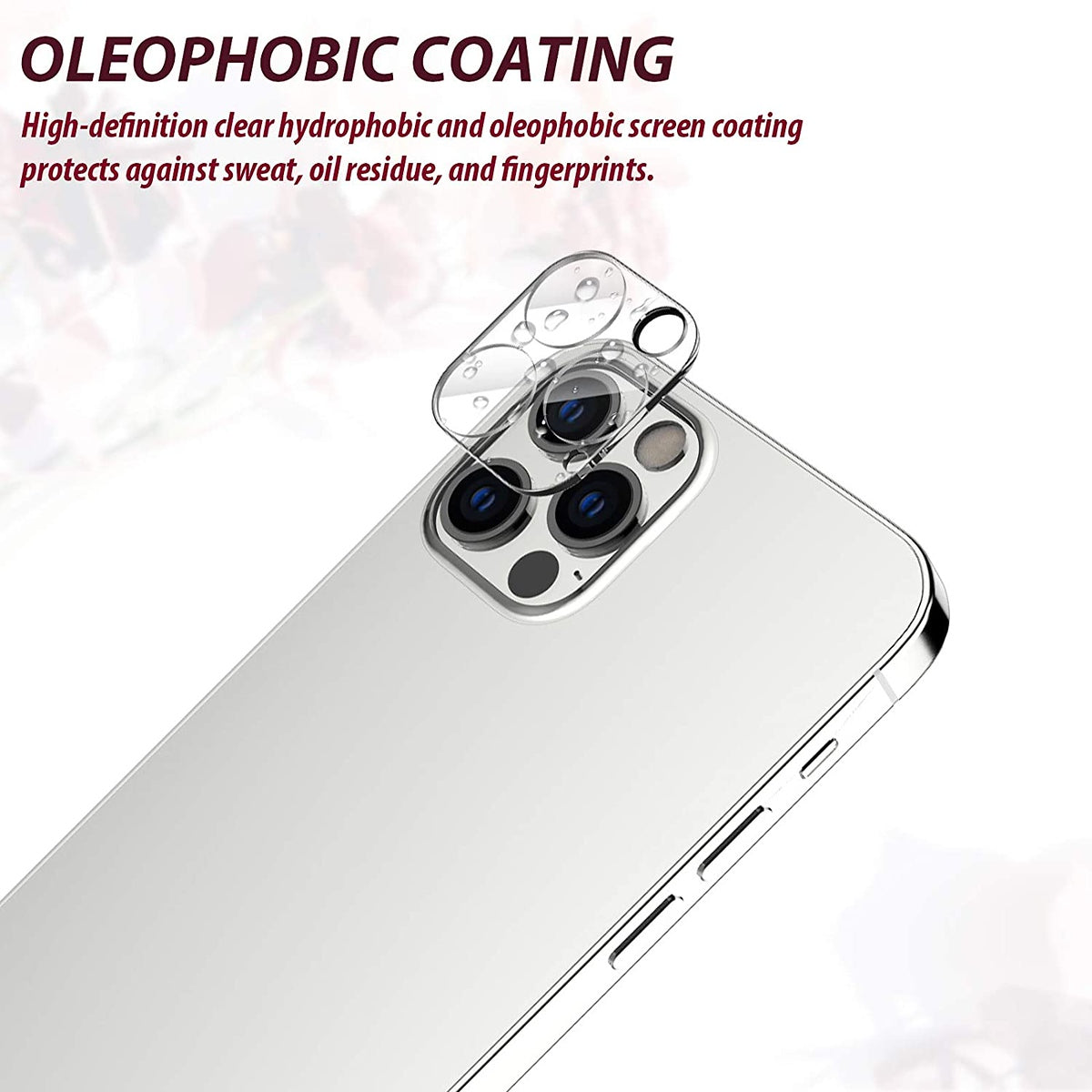 For Apple iPhone 16 Pro (6.3") Camera Lens Protector HD Clear Tempered Glass Back Camera Protector, Case Friendly, Ultra-Thin, Easy Installation Protector Clear