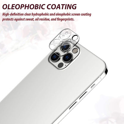 For Apple iPhone 16 Pro (6.3") Camera Lens Protector HD Clear Tempered Glass Back Camera Protector, Case Friendly, Ultra-Thin, Easy Installation Protector Clear