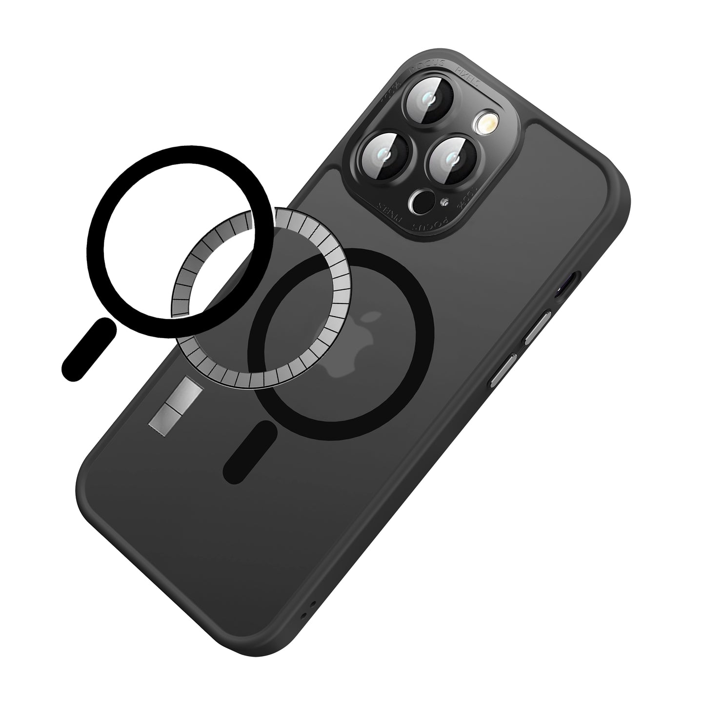 For Apple iPhone 17E /16E Complete Protection HQ Matte Translucent Hybrid Shockproof w/ Camera Protector Compatible with MagSafe Case Cover