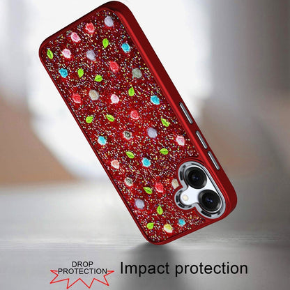 For Samsung Galaxy S24 Ultra Floral Design Embedded Glass Diamond Fancy Fashion Glitter Bling Sparkly Hybrid Rugged TPU Bumper Case Cover