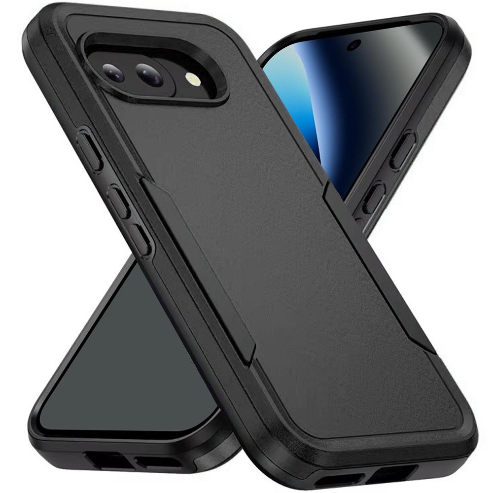 For Google Pixel 10a Heavy Duty Shockproof Dual Layer Drop Protection Tough Hybrid Rugged Rubber Armor Defend Case Cover