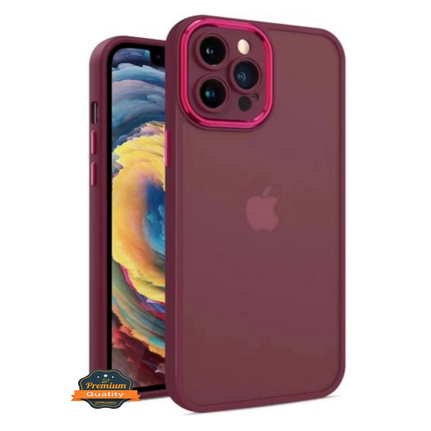 For Samsung Galaxy A16 5G Translucent Hybrid Matte Frosted Slim Fit Ultra-Thin Protective TPU Edges Bumper Frame Case Cover