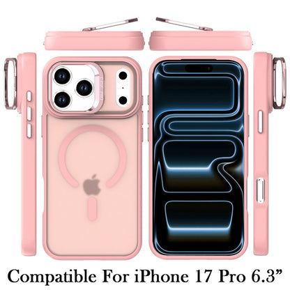 Phone Case for Apple iPhone 17 Pro Magnetic Shockproof Hybrid Camera Stand Guard Anti Slip Durable Protective Matte Design Cover