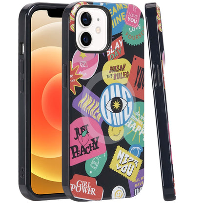 For Apple iPhone 16 (6.1") Durable Fashion IMD Printed Design TPU Slim Shockproof Protective Case with Stylish Pattern Case Cover