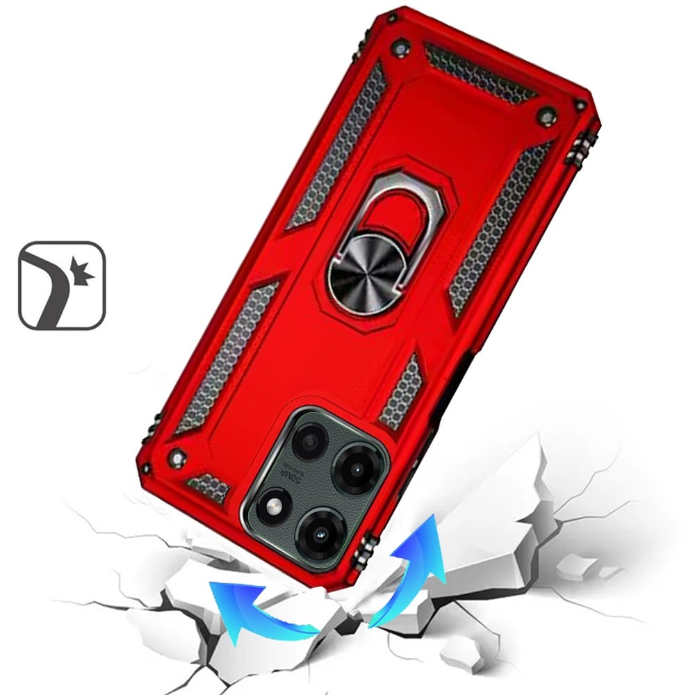 For Motorola Moto G Stylus 5G 2026 /2025 Hybrid Shockproof Durable 360 Degree Rotatable Ring Stand Holder Kickstand Fit Magnetic Car Mount Case Cover