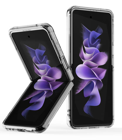 For Samsung Galaxy Z Flip 7 Transparent Hybrid Shockproof Hard PC Slim Durable TPU Bumper Protection Case Cover
