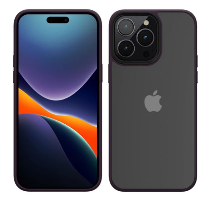 For Samsung Galaxy A16 5G Translucent Hybrid Matte Frosted Slim Fit Ultra-Thin Protective TPU Edges Bumper Frame Case Cover