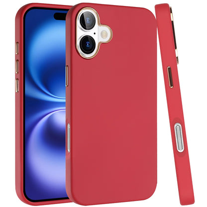 For Apple iPhone 17 Hybrid Armor Shockproof, Durable Bumper Rubber Gummy Gel Slick Hard PC Silicone TPU Case Cover