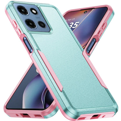 For Motorola Moto G 5G 2025 Heavy Duty Shockproof Dual Layer Drop Protection Tough Hybrid Rugged Rubber Armor Defend Case Cover