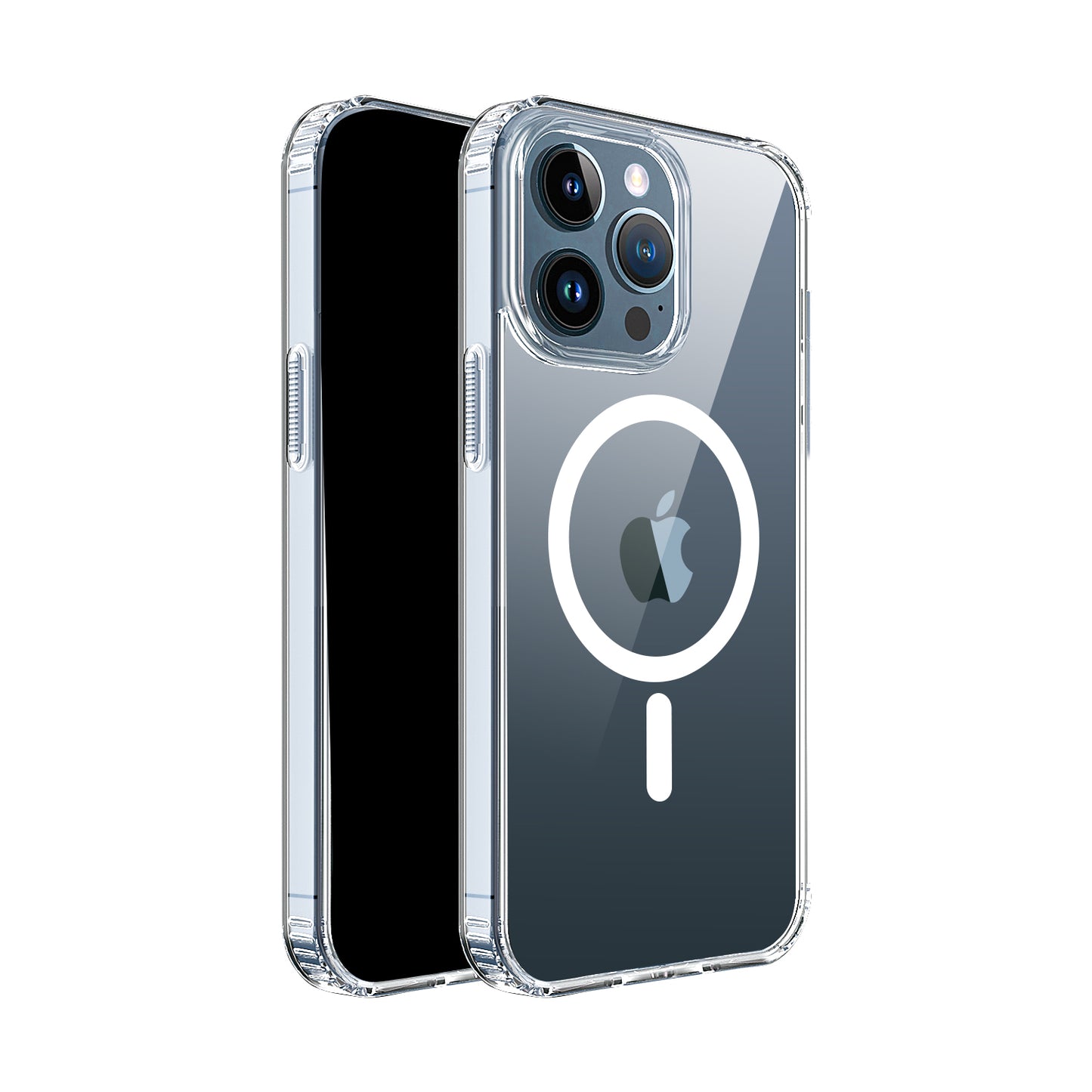 For Samsung Galaxy S26 Ultra Classic Hybrid True Transparent Shockproof Back Magnetic Case Compatible with MagSafe Case Cover Clear