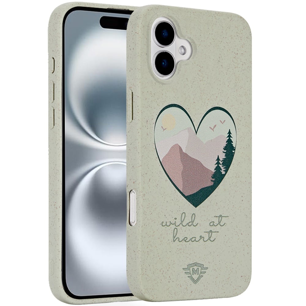 For Apple iPhone 16 Plus Biodegradable Eco Friendly Slim Design Shockproof Protection Lightweight Durable Secure Grip Sustainable Material Case Cover Surfing Paradise