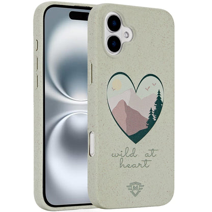 For Apple iPhone 16 Plus Biodegradable Eco Friendly Slim Design Shockproof Protection Lightweight Durable Secure Grip Sustainable Material Case Cover Surfing Paradise