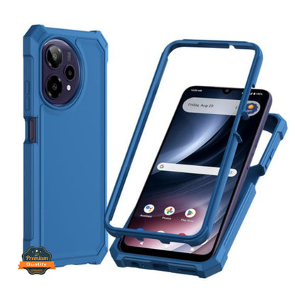 For AT&T Motive Pro 2 Full-Body Dual Layer Hybrid Case Slim, Drop-Proof TPU Hard PC, Durable Corner Front Bumper Protector Case Cover