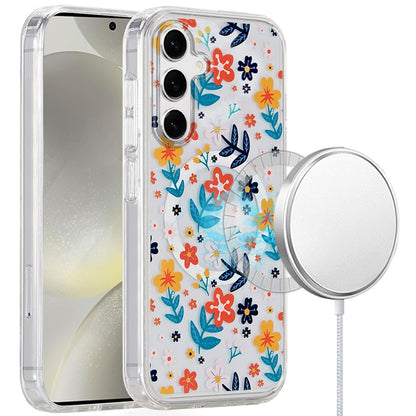 For Samsung Galaxy A16 Cute Fashion Pattern Design, Durable Shockproof Slim TPU Hard Back, MagSafe Compatible Case Cover