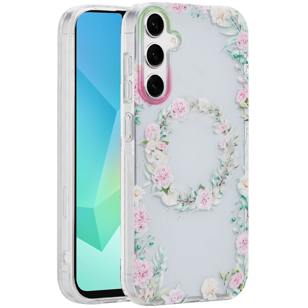 For Samsung Galaxy S21+ Plus Fashion Layer Design Slim IMD TPU Protective, Shockproof Hybrid Stylish Durable Hard PC Case Cover