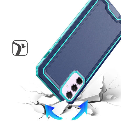 For Samsung Galaxy A26 Premium Fused Hybrid Tough Strong Hard PC TPU Rubber Shockproof Drop Protection Impact Case Cover