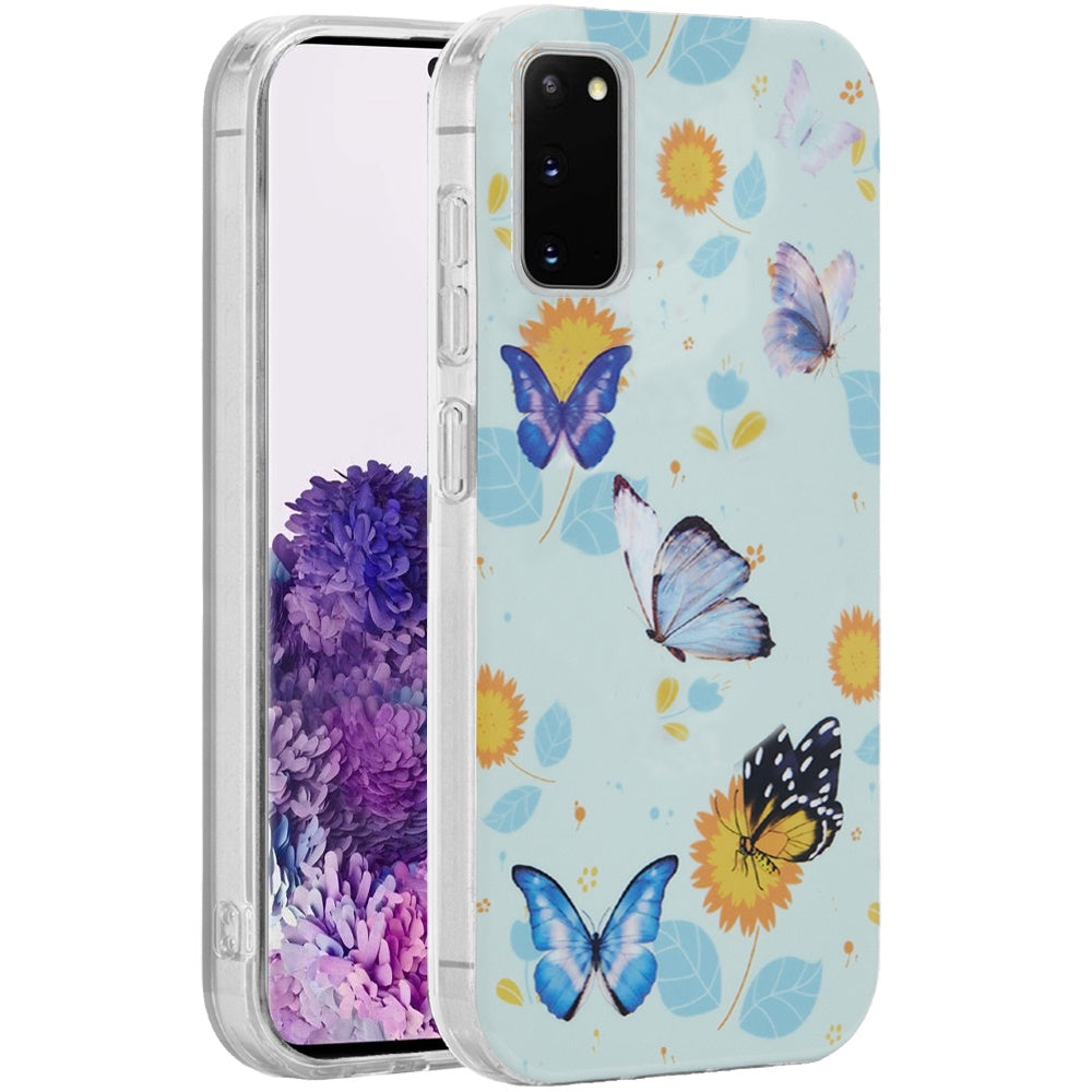 For Samsung Galaxy S20 Ultra Fashion Layer Design Slim IMD TPU Protective, Shockproof Hybrid Stylish Durable Hard PC Case Cover