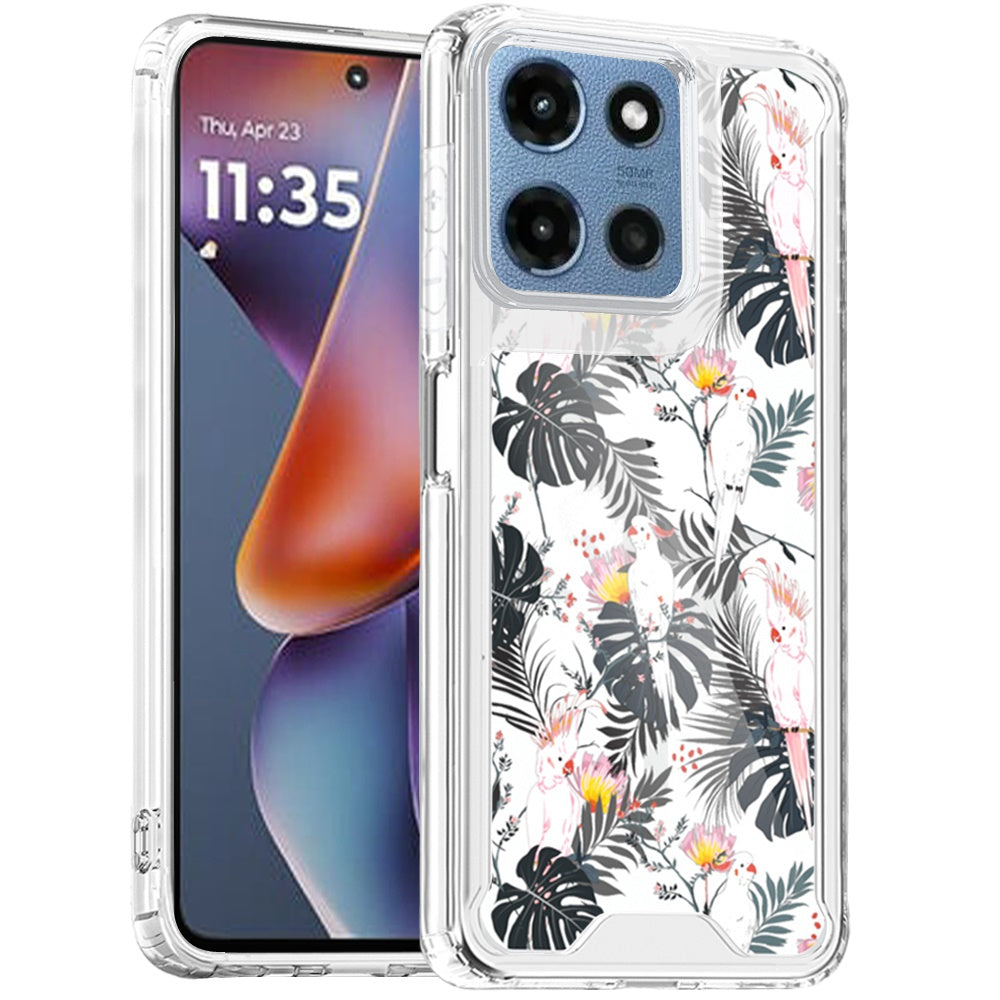 For Motorola Moto G 5G 2026/2025 Beautiful TPU Design, Slim Shockproof Soft Cover for Women and Girls, Stylish Protective Case Cover