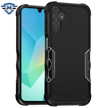 For Samsung Galaxy A16 5G Back Hybrid Slim Fit Thin Lightweight Shockproof Hard PC Bumper Frame 2in1 Armor Protection Case Cover