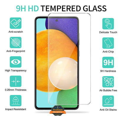 For Samsung Galaxy S26 Ultra Tempered Glass Screen Protector, 9H HD Transparent Clear, Full Glue Easy Installation Protector Clear