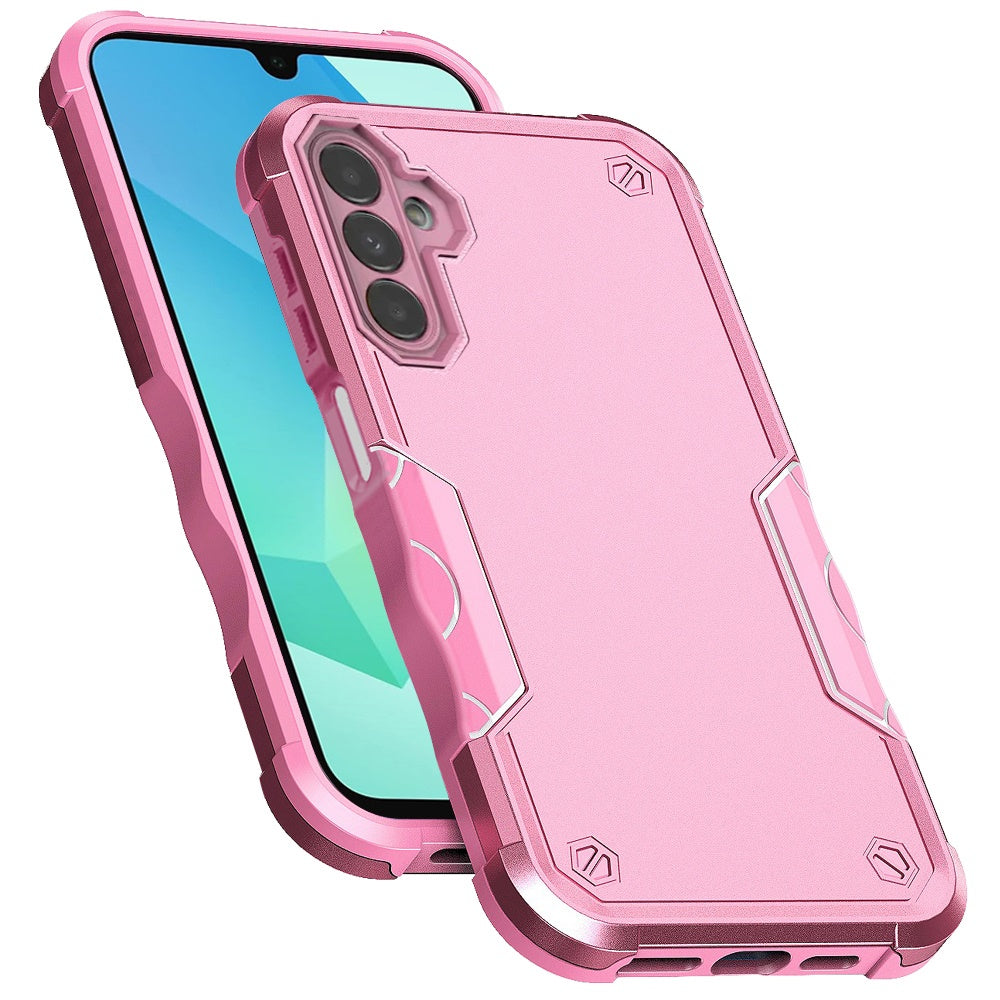 For Samsung Galaxy A16 5G Slim Tough Shockproof Hybrid Heavy Duty 2in1 Dual Layer TPU Bumper Rugged Rubber Defend Armor Case Cover