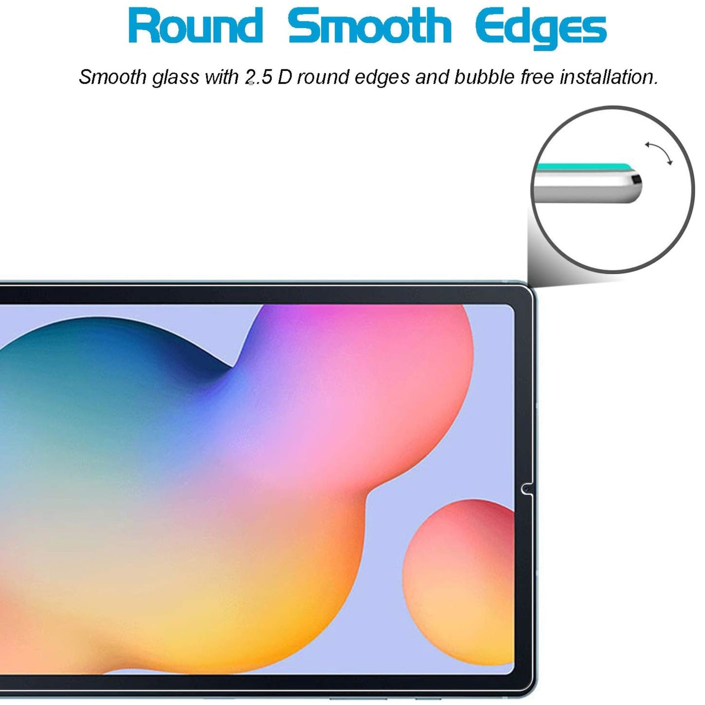 For Apple iPad (A16) 2025 /iPad 10th Gen 10.9 Tempered Glass Screen Protector 9H Hardness, Touchpad Compatible, Case Friendly, Bubble Free, AB Glue, Ultra HD Protector Clear