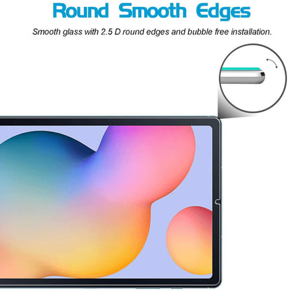 For Apple iPad (A16) 2025 /iPad 10th Gen 10.9 Tempered Glass Screen Protector 9H Hardness, Touchpad Compatible, Case Friendly, Bubble Free, AB Glue, Ultra HD Protector Clear