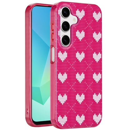 For Samsung Galaxy A16 5G Fashion Layer Design Slim IMD TPU Protective, Shockproof Hybrid Stylish Durable Hard PC Case Cover