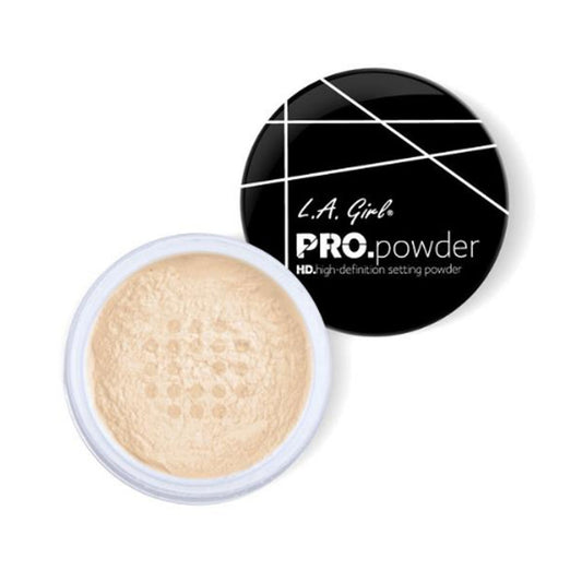 L.A. GIRL HD PRO Setting Powder - Banana Yellow [FACE, Powder, Set & Sealer]