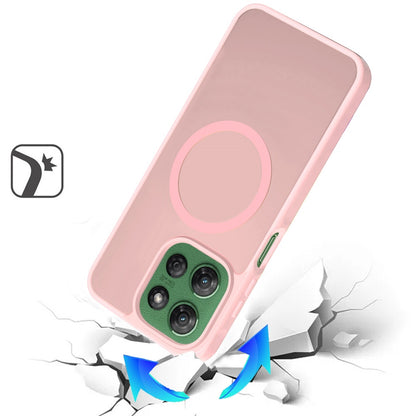 For Motorola Moto G Power 5G 2027 MagSafe Compatible Case Hybrid Soft TPU Bumper Hard Translucent Matte Back Slim Shockproof Case Cover