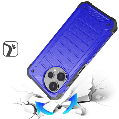 For Cricket Icon Pro 2026 Tough Lined Design Hybrid Shockproof Protective Rugged TPU Hard PC with Durable Grip Case Cover