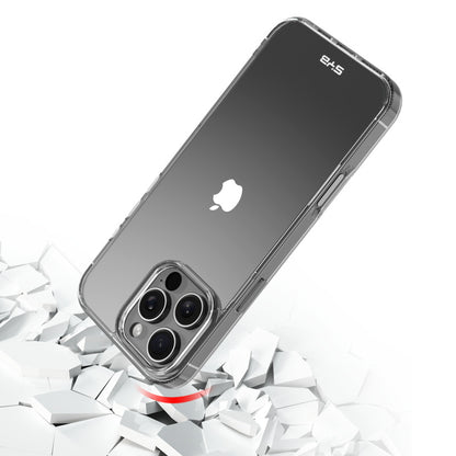 For Sturdy Case Gummy Rubber Hard Silicone TPU Slim Fit Cover for Apple iPhone 16 Pro - Highly Transparent Clear / Transparent Clear Case Cover Clear