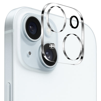 For Apple iPhone 15 Plus Camera Lens Protector HD Clear Back Camera Protector Tempered Glass, Case Friendly, Ultra-Thin, Easy Installation Protector Clear