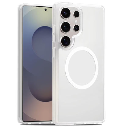 For Samsung Galaxy S25 Ultra MagSafe Compatible Case Hybrid Soft TPU Bumper Hard Translucent Matte Back Slim Shockproof Case Cover